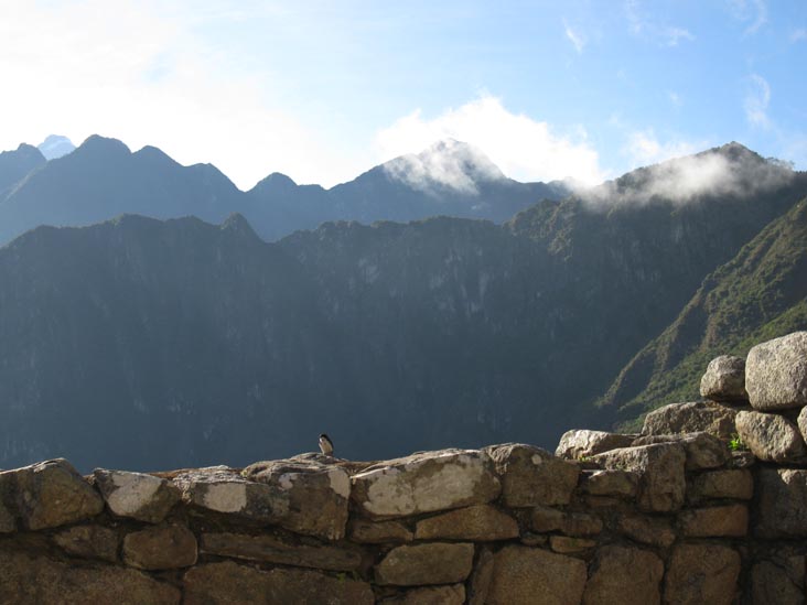 View From Temple of the Sun Area, Machu Picchu, Peru
