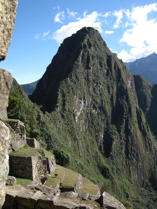 Wayna Picchu From Residential/Industrial Sectors, Machu Picchu, Peru