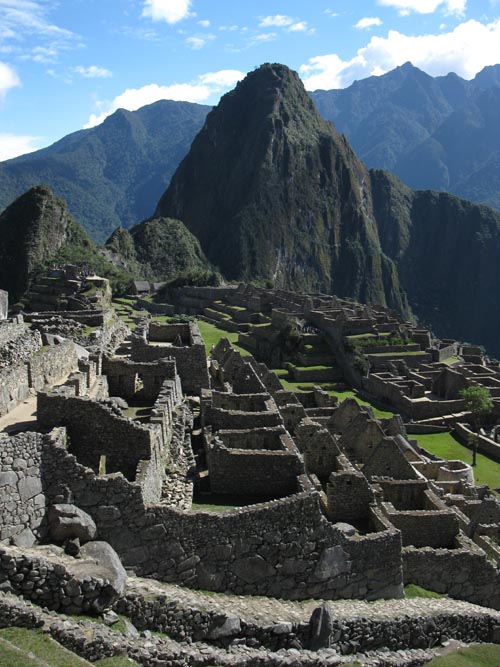 View From Guardhouse Area, Machu Picchu, Peru