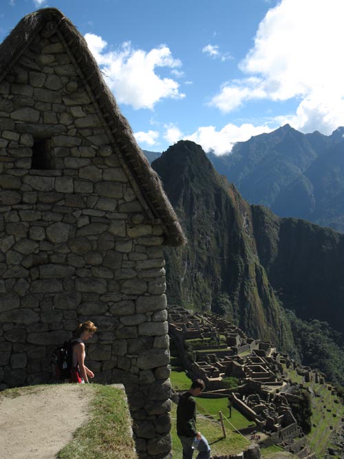 View From Guardhouse/Caretaker's Hut/Watchman's Hut, Machu Picchu, Peru