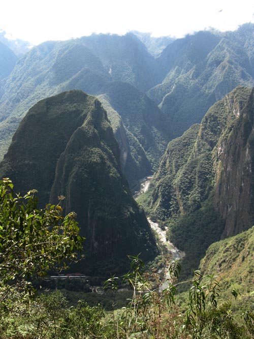 Urubamba River From Intipunku Trail, Machu Picchu, Peru