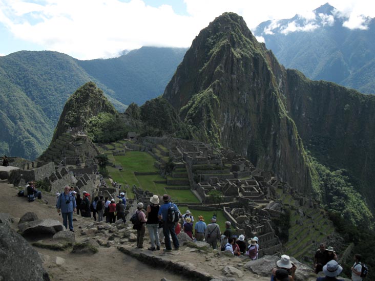 View From Guardhouse/Caretaker's Hut/Watchman's Hut Area, Machu Picchu, Peru