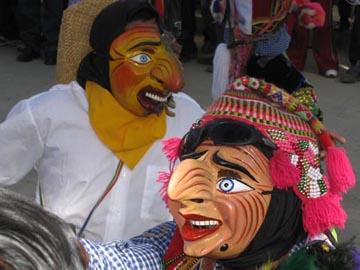 Maqta, Fiesta Virgen del Carmen, Plaza de Armas, Paucartambo, Peru, July 15, 2010