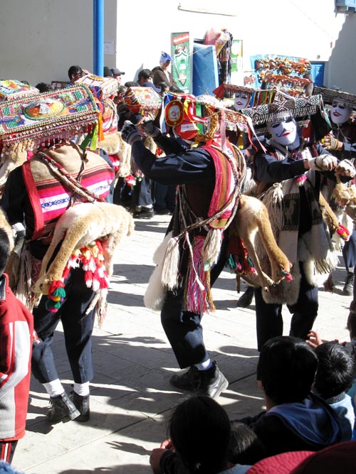 Qhapaq Qollas, Fiesta Virgen del Carmen, Plaza de Armas, Paucartambo, Peru, July 15, 2010