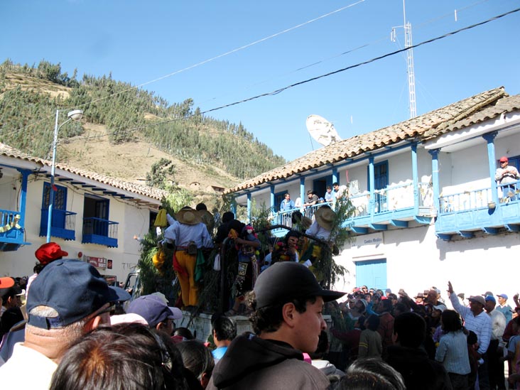 Chukchus, Fiesta Virgen del Carmen, Plaza de Armas, Paucartambo, Peru, July 15, 2010
