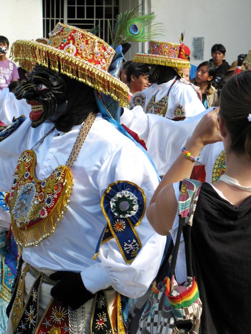Qhapaq Negros, Fiesta Virgen del Carmen, Plaza de Armas, Paucartambo, Peru, July 15, 2010