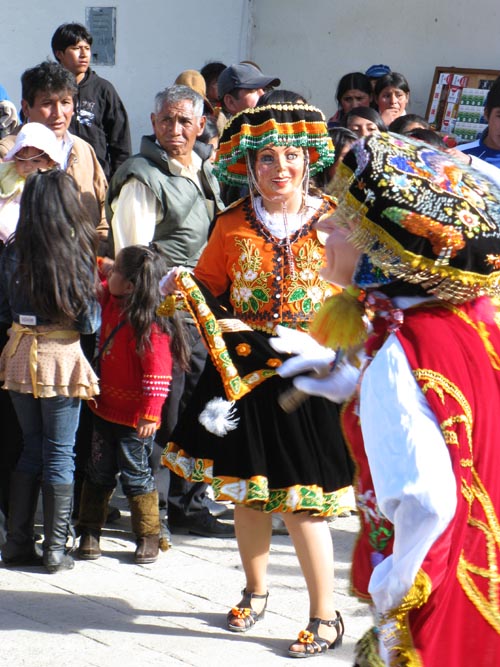 Qoyachas, Fiesta Virgen del Carmen, Plaza de Armas, Paucartambo, Peru, July 15, 2010