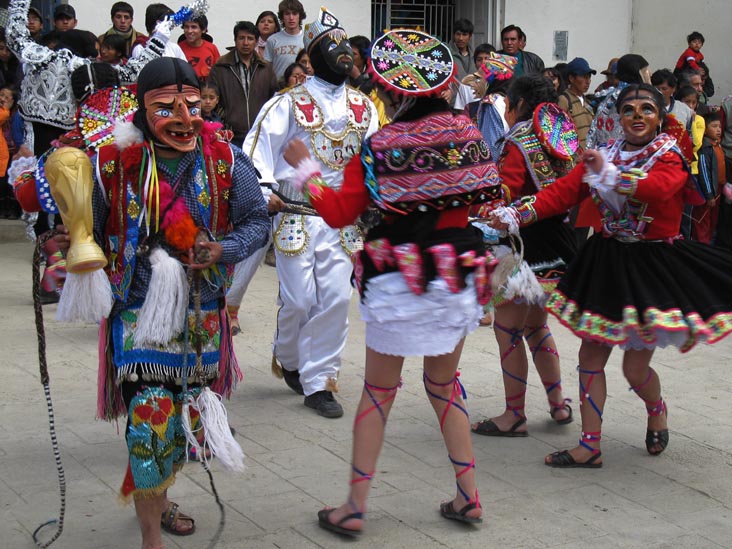 Maqta, Waka Waka, Fiesta Virgen del Carmen, Plaza de Armas, Paucartambo, Peru, July 15, 2010