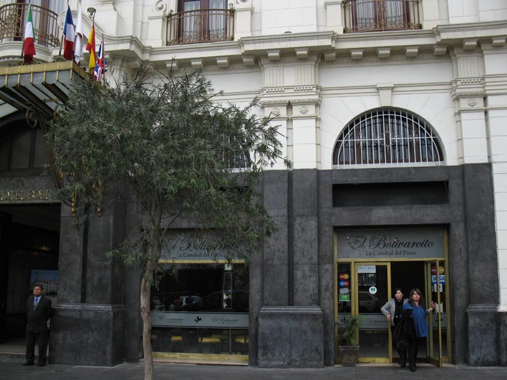 El Bolivarcito, Gran Hotel Bolivar, Jirón de la Union, 958, Plaza San Martín, Central Lima, LimaVision City Tour, Lima, Peru, July 4, 2010