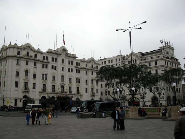 Gran Hotel Bolivar, Jirón de la Union, Plaza San Martín, Central Lima, Lima, Peru, July 4, 2010