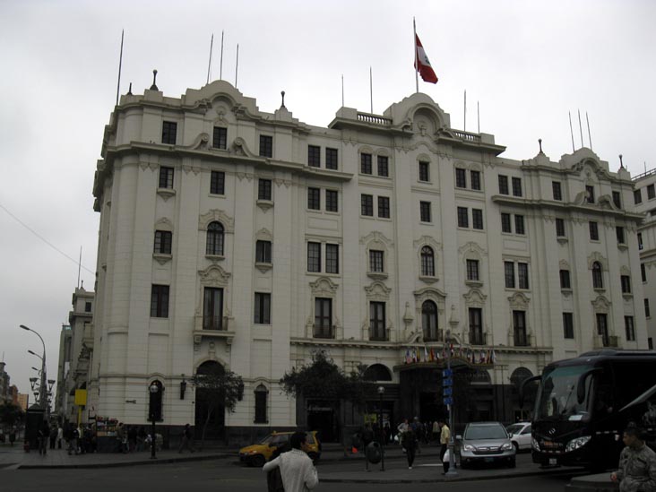 Gran Hotel Bolivar, Jirón de la Union, 958, Plaza San Martín, Central Lima, Lima, Peru, July 4, 2010
