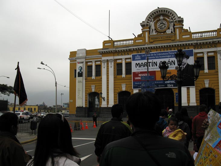 Casa de la Literatura Peruana/Estación de Desamparados, Central Lima, LimaVision City Tour, Lima, Peru, July 4, 2010