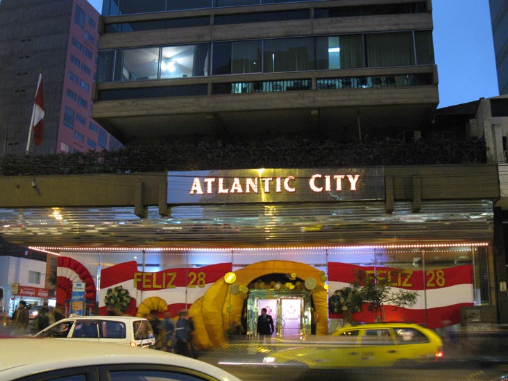 Atlantic City Casino, Avenida Alfredo Benavides, 430 at Avenida José Larco, Miraflores, Lima, Peru