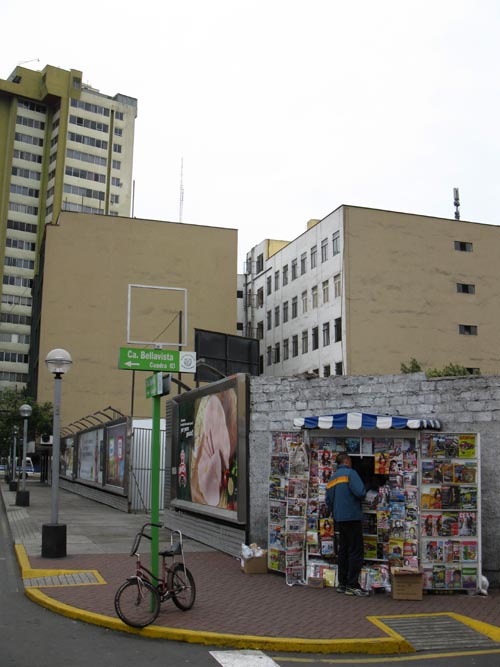 Calle Berlin and Calle Bellavista, Miraflores, Lima, Peru