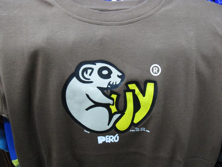 Cuy Logo T-Shirt, Cuy Arts, Avenida José Larco, 929, Miraflores, Lima, Peru