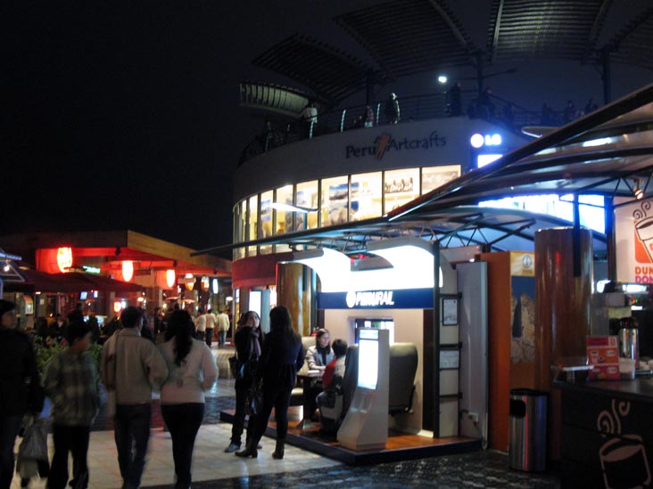 Perurail Information Kiosk, Larcomar, Miraflores, Lima, Peru