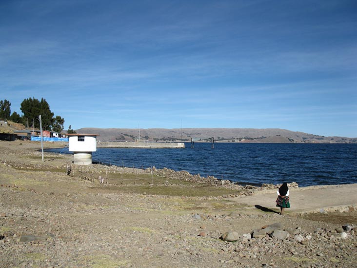 Dock Area, Amantaní Island, Lake Titicaca/Lago Titicaca, Peru