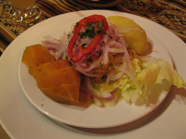 Ceviche, Kero's Restaurant, Jirón Lambayeque, 131, Puno, Peru