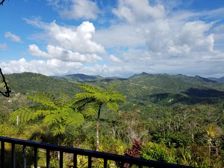 View From Sandra Farms, Adjuntas, Puerto Rico, February 18, 2018