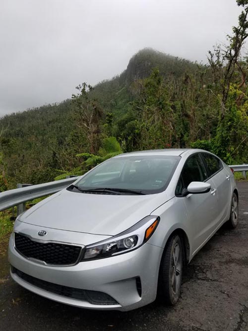 Kia Forte, El Yunque National Forest, Puerto Rico, February 21, 2018