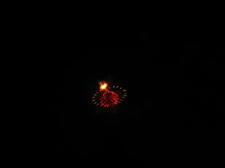 Fourth of July Fireworks, Bristol Harbor, Bristol, Rhode Island, July 3, 2009