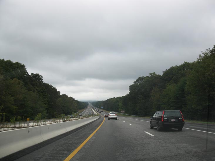 Northbound Interstate 95, Rhode Island, October 1, 2011