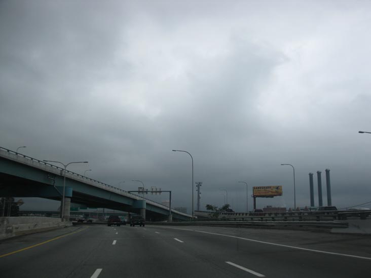 Northbound Interstate 95, Providence, Rhode Island, October 1, 2011