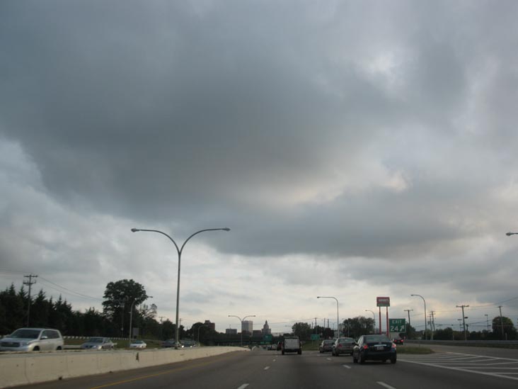 Southbound Interstate 95, Providence, Rhode Island, October 2, 2011