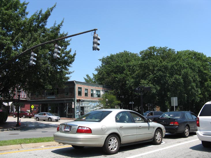 Bellevue Avenue and Memorial Boulevard, NE Corner, Newport, Rhode Island