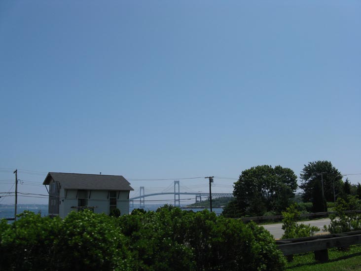 Claiborne Pell Newport Bridge From RI 138, Jamestown, Rhode Island