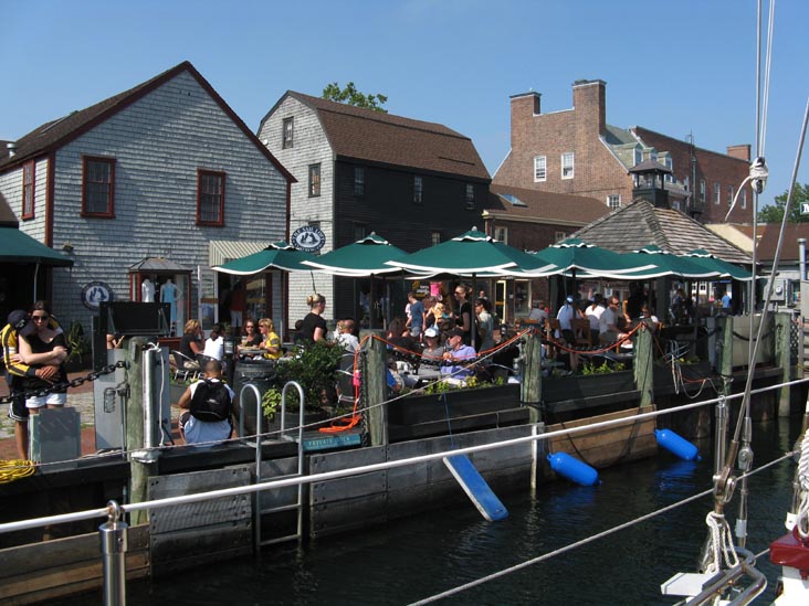 Bowen's Wharf From Schooner Aquidneck, Newport, Rhode Island