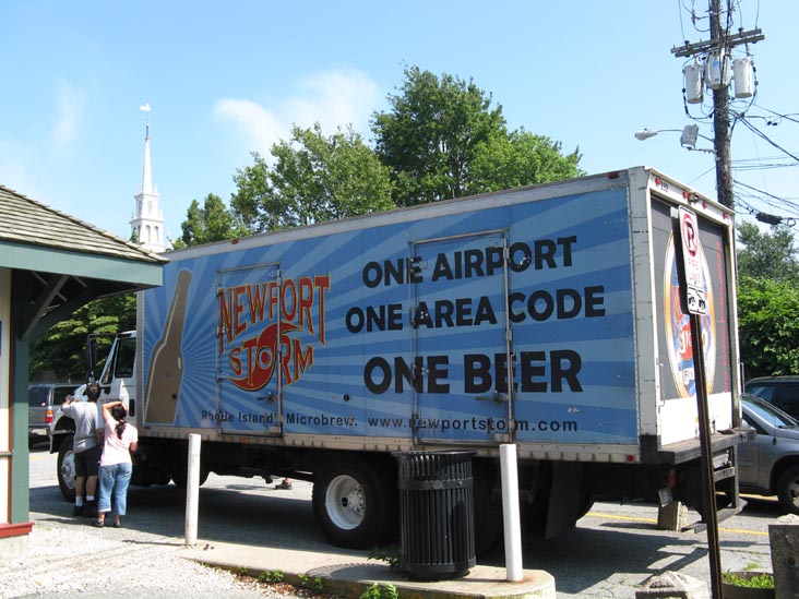 Newport Storm Beer Truck, Cotton Court Near Thames Street, Newport, Rhode Island