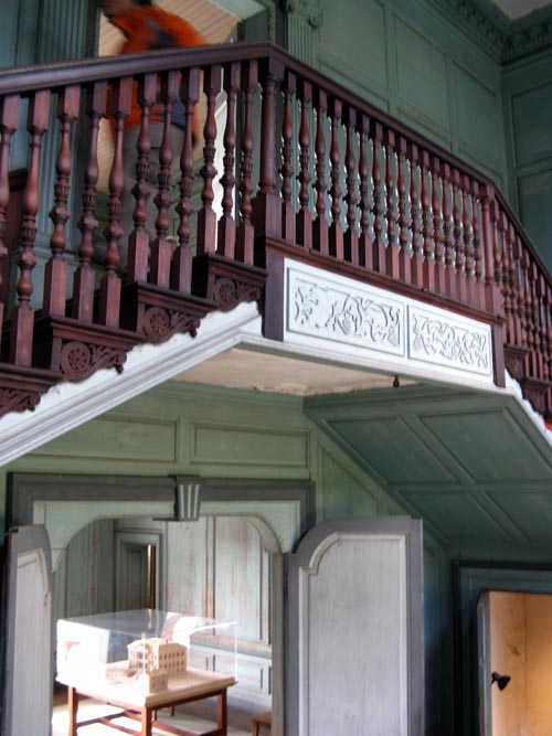 Staircase, Main House, Drayton Hall, Ashley River Road, Charleston, South Carolina