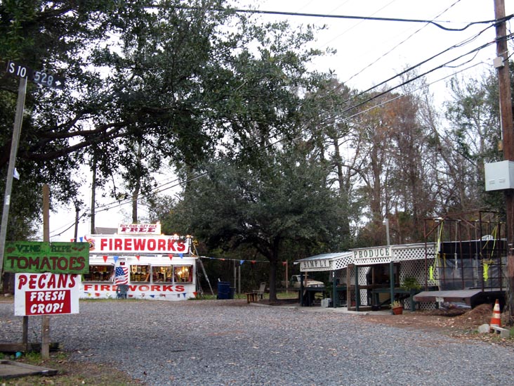 Fireworks Stand, Ashley River Road and Pierpont Avenue, NE Corner, Charleston, South Carolina