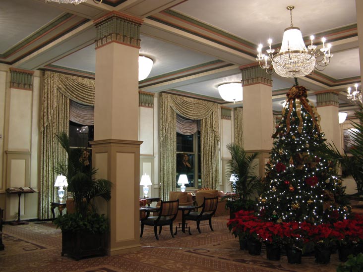 Lobby, Francis Marion Hotel, 387 King Street, Charleston, South Carolina
