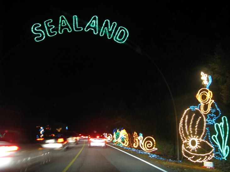 Sealand, Holiday Festival of Lights, James Island County Park, Charleston, South Carolina