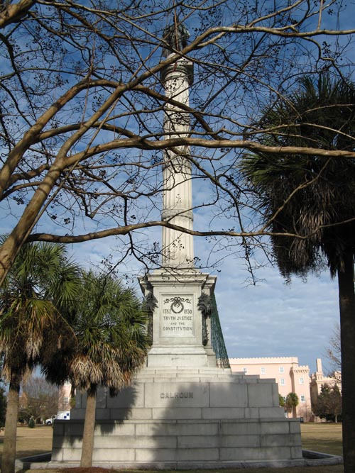 John C. Calhoun Monument, Marion Square, Charleston, South Carolina