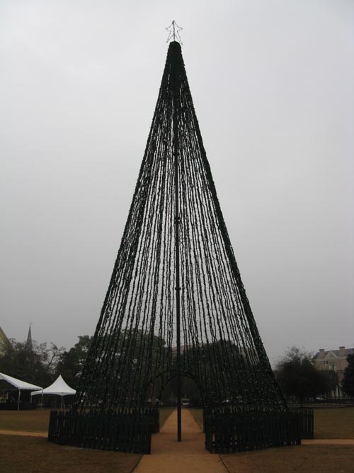 Christmas Tree, Marion Square, Charleston, South Carolina, December 31, 2009