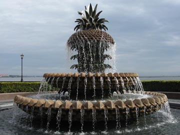 Pineapple Fountain, Waterfront Park, Charleston, South Carolina