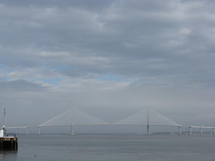 Arthur Ravenel Jr. Bridge From Pier, Waterfront Park, Charleston, South Carolina