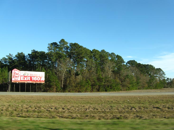 Interstate 95 Between Exits 157 and 153, Florence County, South Carolina, December 29, 2009