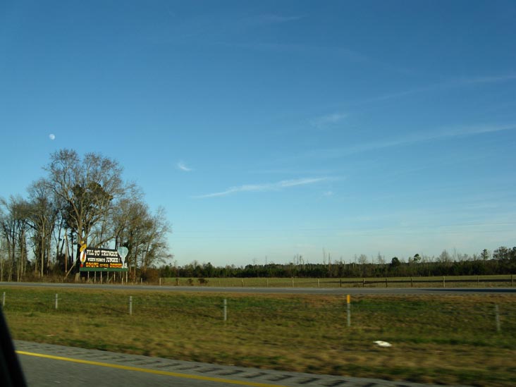 Interstate 95 Near Sardinia, South Carolina, December 29, 2009