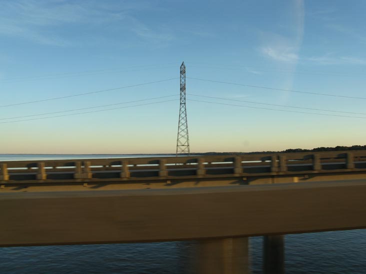 Interstate 95 Crossing Lake Marion Near Santee, South Carolina, December 29, 2009
