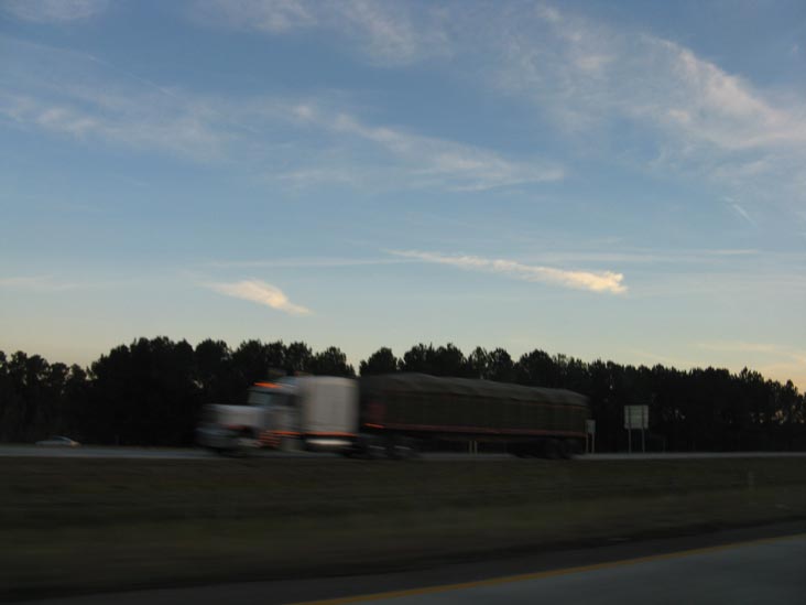 Interstate 95, Orangeburg County, South Carolina, December 29, 2009