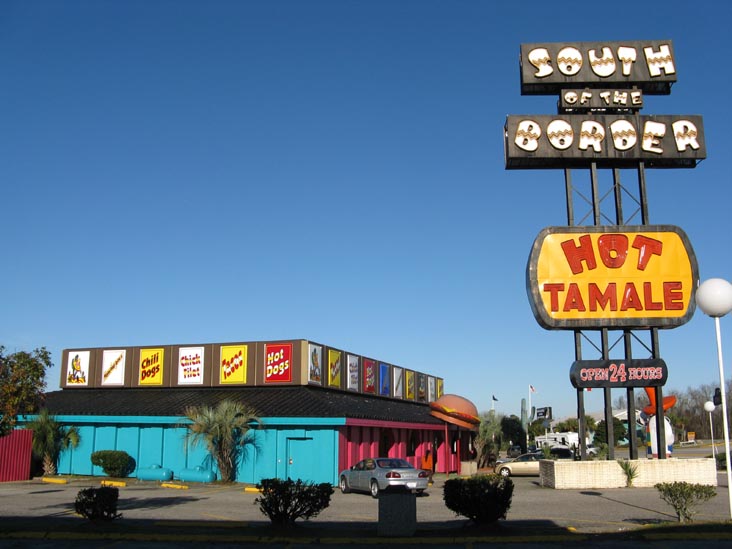 Hot Tamale Restaurant, South of the Border, Interstate 95 and US 301-501, South Carolina