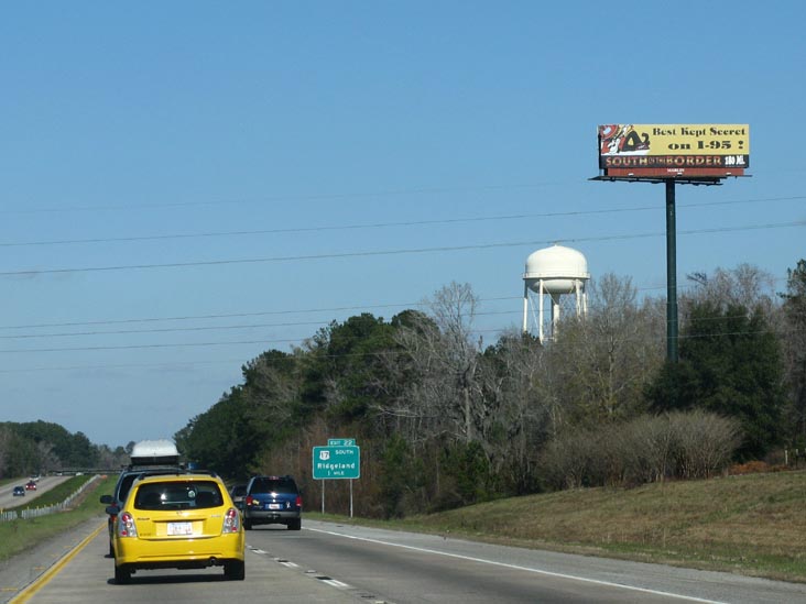 Best Kept Secret on I-95 South of the Border Billboard Near Exit 22, Interstate 95, South Carolina