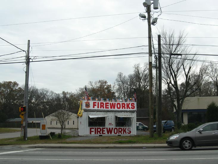 Fireworks Stand, Savannah Highway and Citadel Haven Road, SW Corner, Charleston, South Carolina