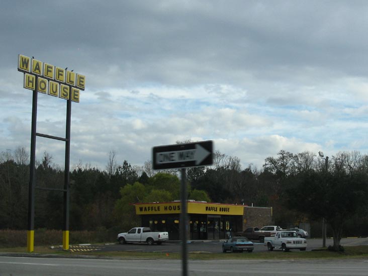 Waffle House, Kings Higway and Yemassee Road, SE Corner, US 17, Yemassee, South Carolina