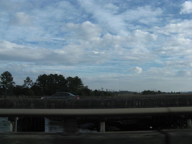 Interstate 95/US 17 Crossing Coosawhatchie River, Jasper County, South Carolina