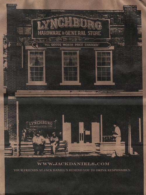 Bag, Lynchburg Hardware & General Store Gift Shop, Lynchburg Town Square, Lynchburg, Tennessee